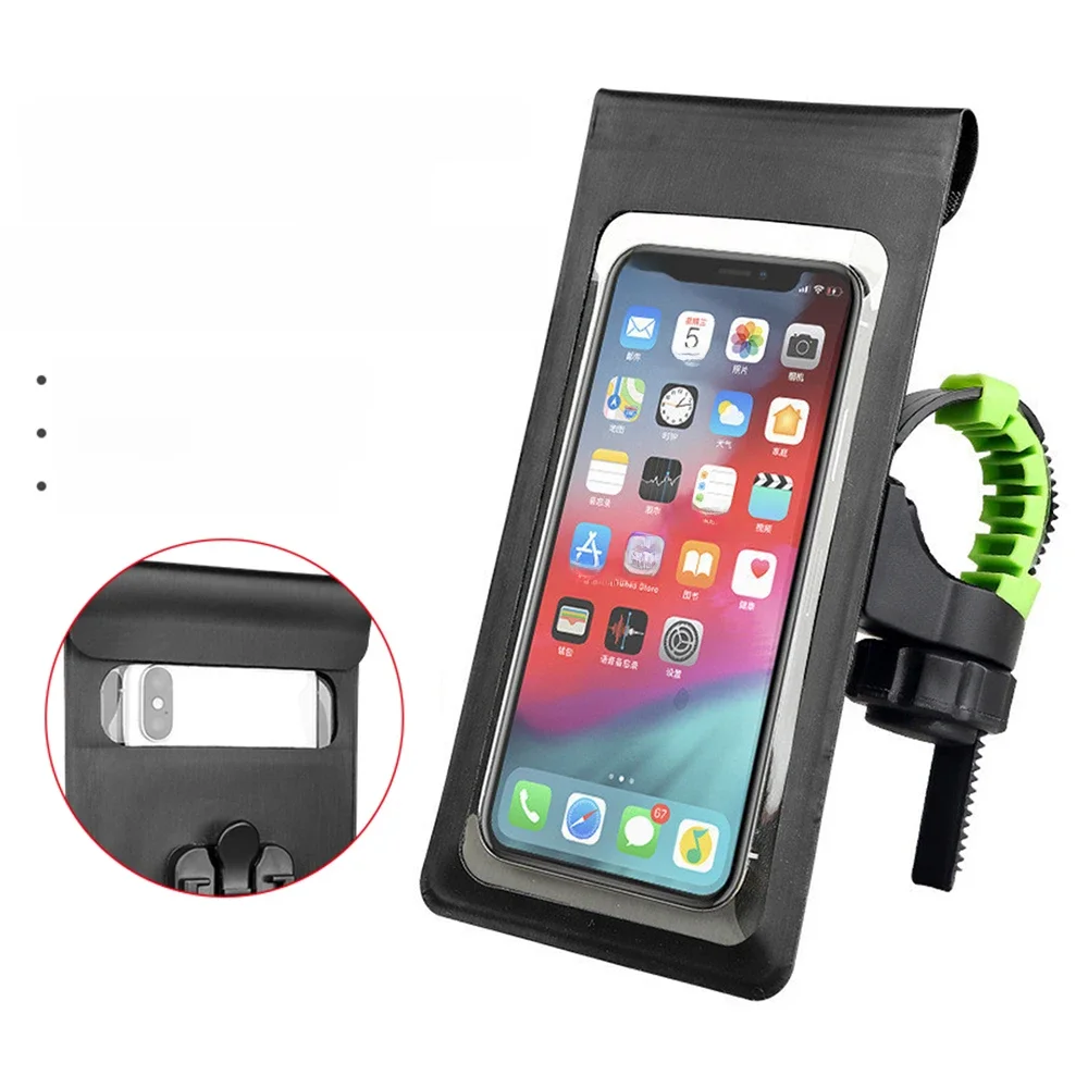 AliExpress CUGUU 360° Rotation Waterproof Bicycle Phone Bag Case Touch Screen Bike Handlebar Phone Holder Motorcycle