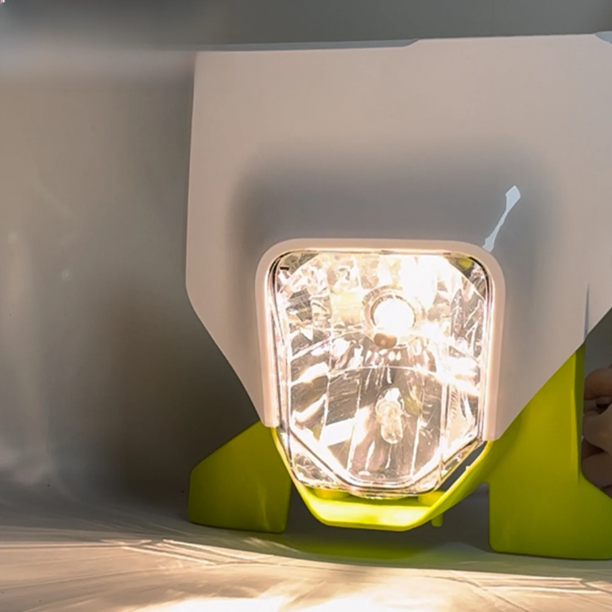 AliExpress PowerMotor for Husqvarna Accessories Motorcycle Headlight Light Wick Halogen Lamp FC FE TC TE 125 300 300i 250 450 700 Enduro Pit Dirt Bike