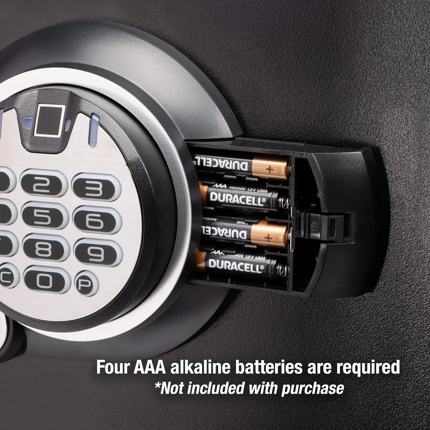 À prova de fogo e à prova d'água Home Safe with Biometric Fingerprint Lock, Key Lock, Keypad for Securing Money, Jewelry, Documents