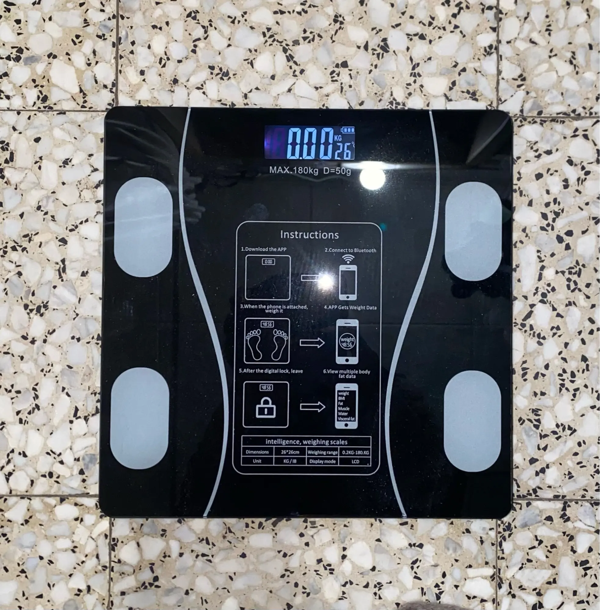 USB Intelligent Precise Body Fat Scale Small Electronic Weighing Scale Home Digital Scale Accurate Body Weight Fat Measurement