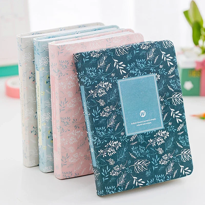 Koreański Kawaii A6 harmonogram Vintage roczny pamiętnik tygodniowy miesięczny planer dzienny organizator kwiatów papierowy notatnik szkolny porządek obrad — zdjęcie produktu 7