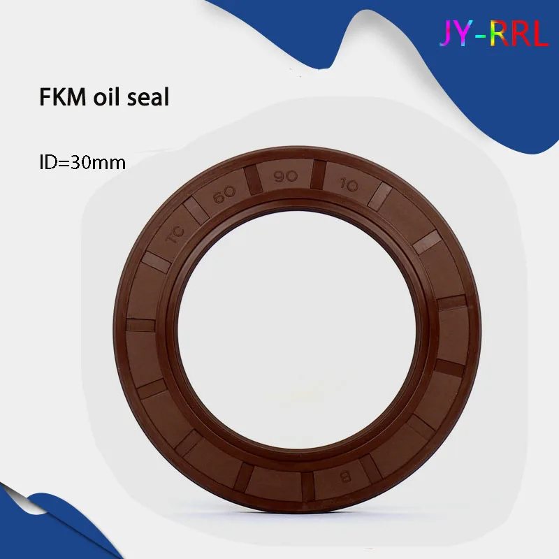 

1Pcs TC/FB/TG4 FKM Framework Oil Seal ID 30mm OD 40-70mm Thickness 5-12mm Fluoro Rubber Gasket Rings