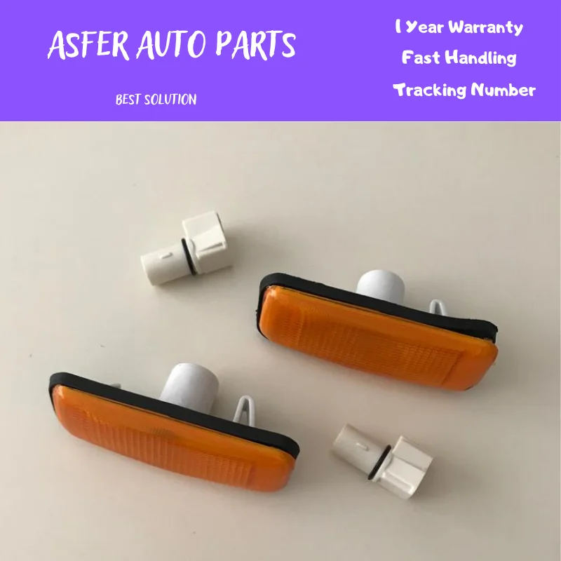 2pcs For Fiat Tempra Fender Side Signal Side Marker Light Dynamic Indicator Lamp Blinker High Quality Reasonable Price 7672085