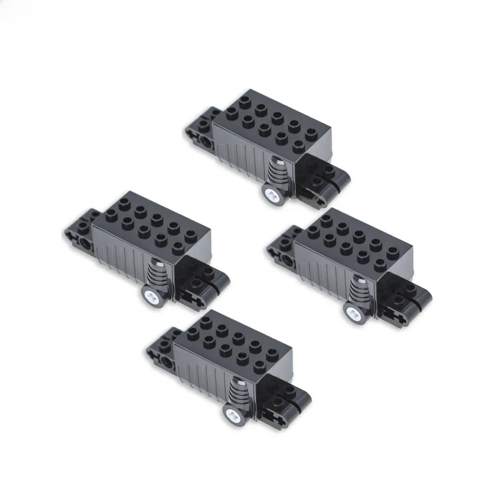 Moteur de traction MOC 9x4x2 2/3, Compatible avec les blocs de construction legoeds 47715c01, coureurs de moto, voitures à inertie, pièces mécaniques
