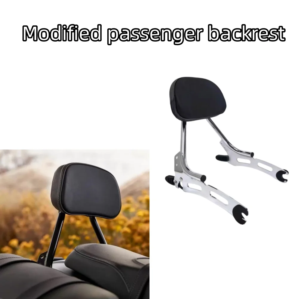 

Motorcycle Accessories Detachable Passenger Backrest Sissy Bar For Indian Scout Bobber 2025-up 101 Scout Super/Sport Scout 2026