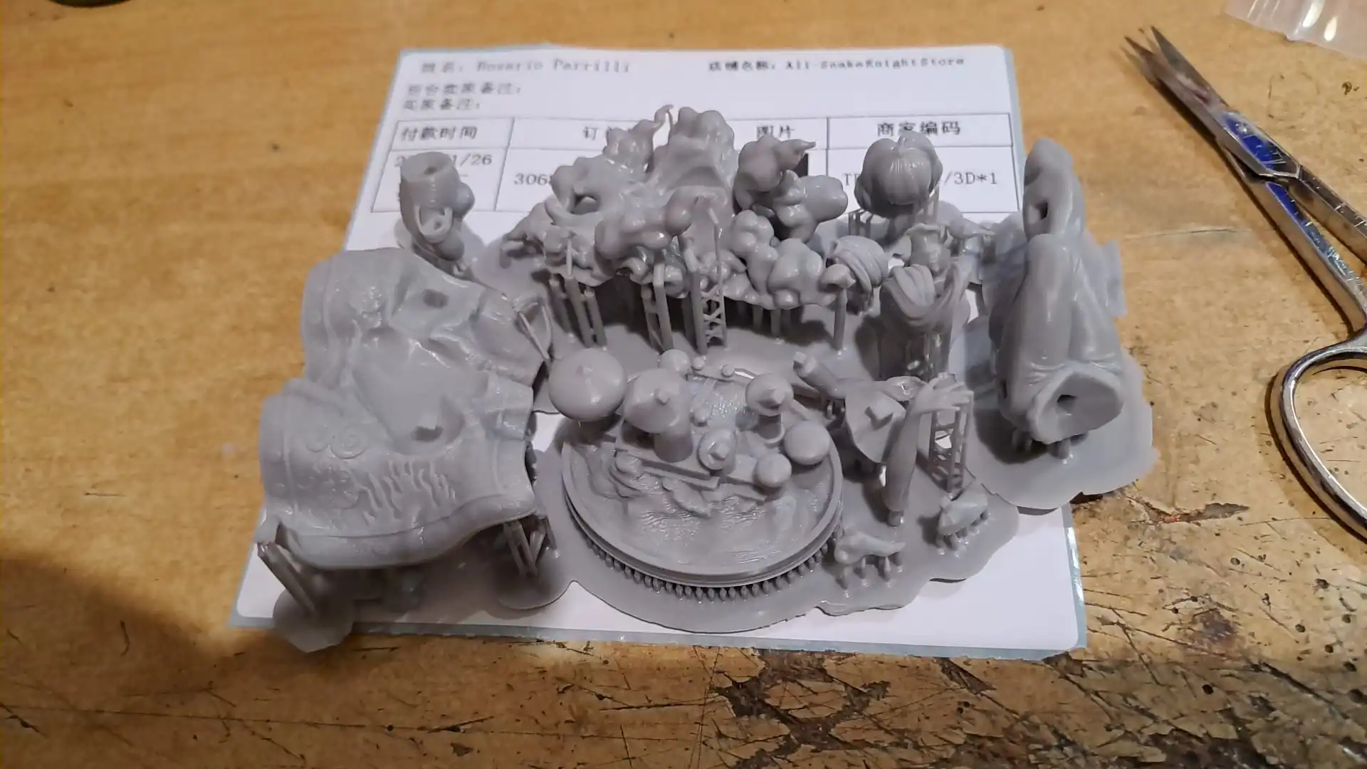 Buyer photo of this resin kit