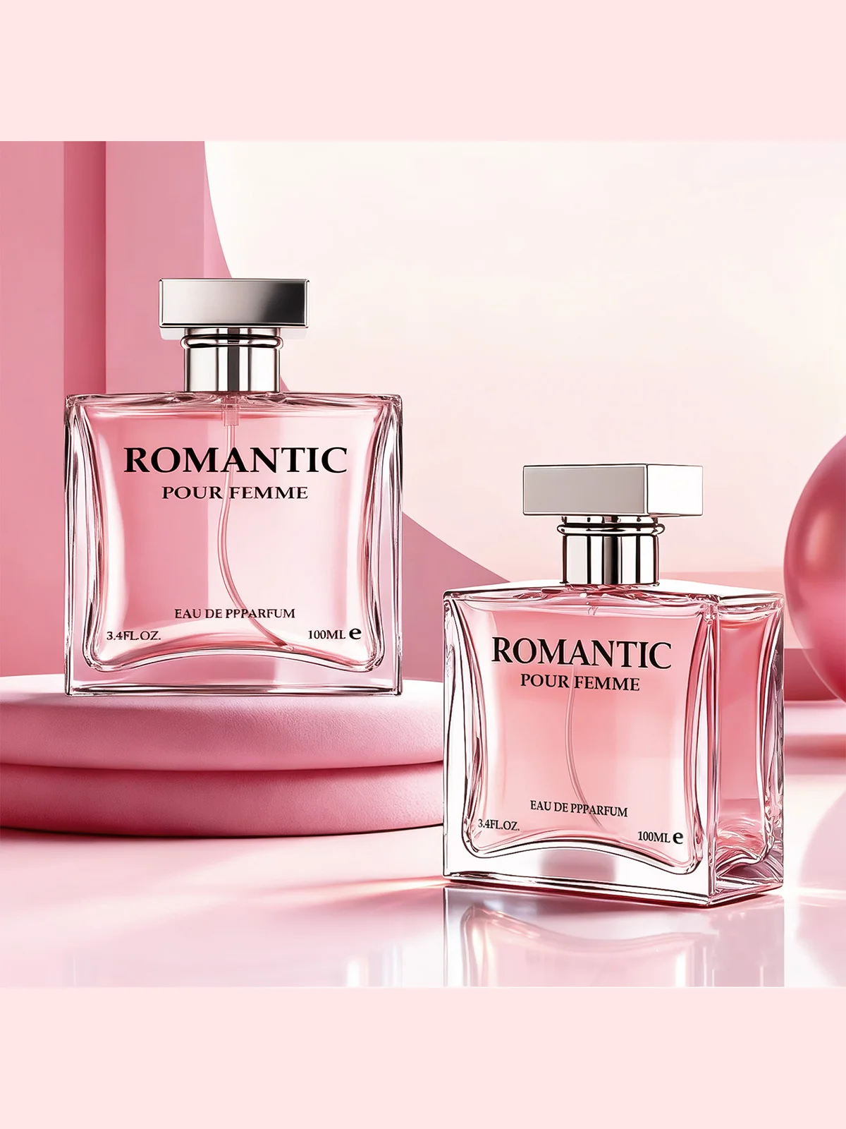 

2PACK/200ML Women's Perfume Floral Fruity Scent | Rose Chamomile Citrus Essence| Gift for Her, Dating & Daily Use