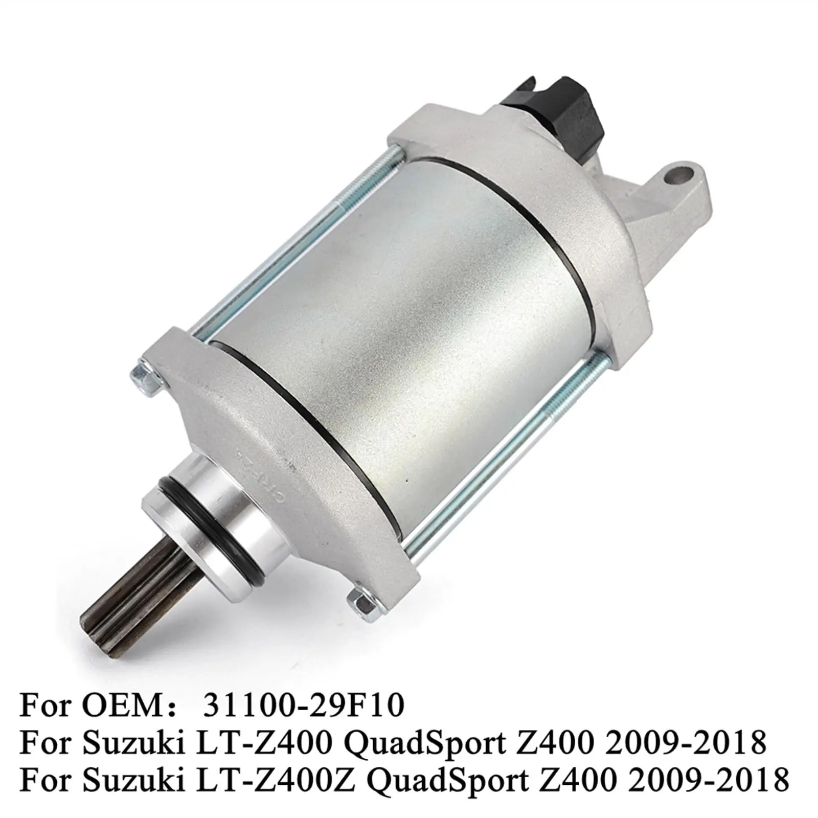 

31100-29F10 Motorcycle Starter Motor for Suzuki LTZ400 LTZ400Z QuadSport Z400 2009-2018 OEM:31100-29F10