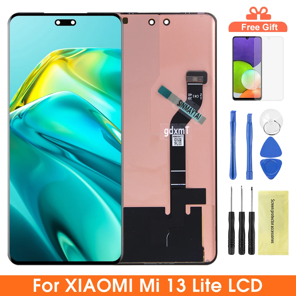 655-display-screen-for-xiaomi-13-lite-lcd-display-digital-touch-screen-with-frame-for-mi-13-lite-screen-screen-replacement