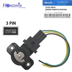 TPS Throttle Position Sensor For HYUNDAI Sonata Santa Fe Trajet Tiburon Kia Optima Magentis 2.0 2.4 2.7 35102-38610 3510238610