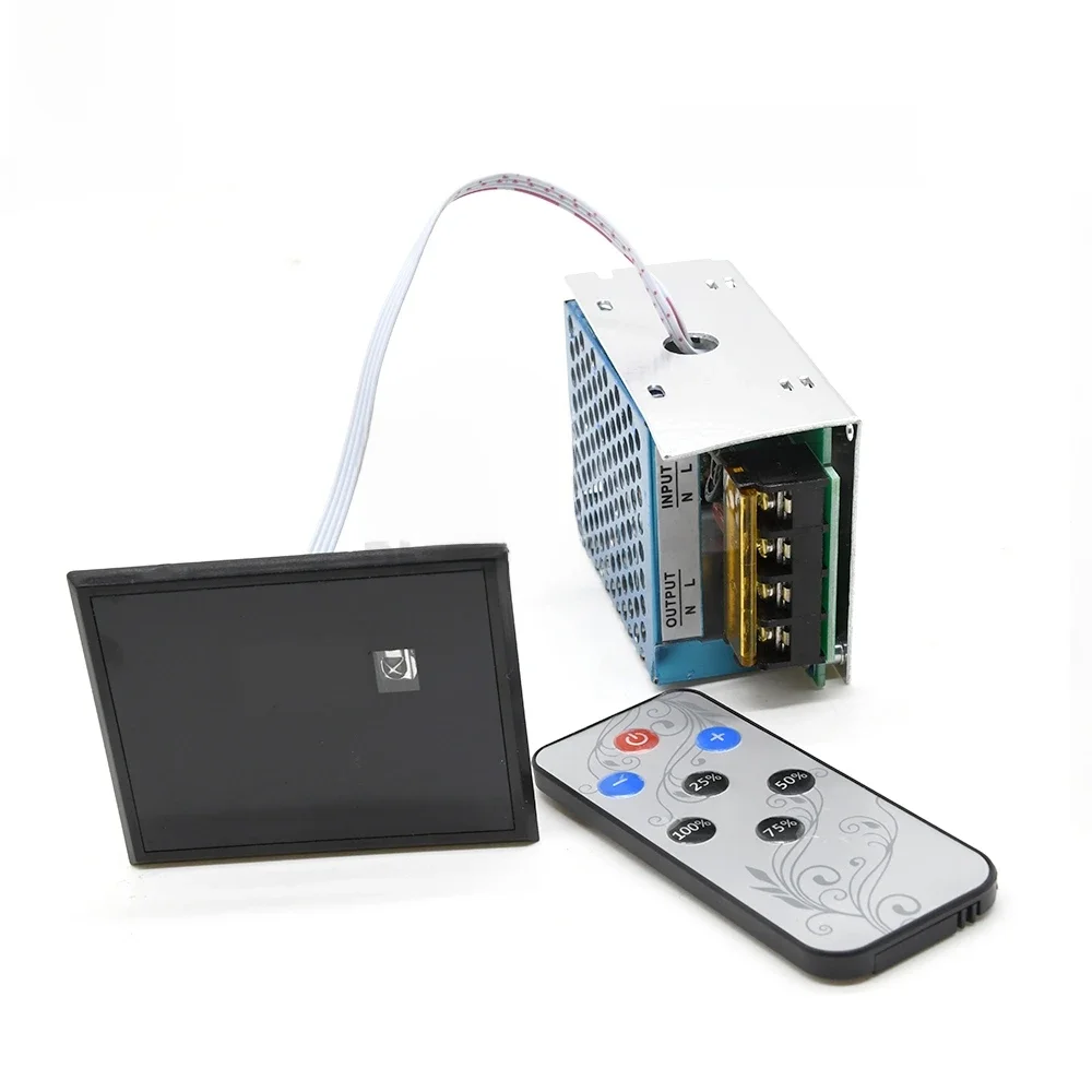 Régulateur de tension SCR 4kw 4000W 220V AC, régulateur de puissance, variateur de vitesse avec affichage numérique électronique Intelligent