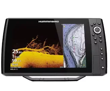 1000%% New Humminbird HELIX 12 CHIRP MEGA SI Fishfinder