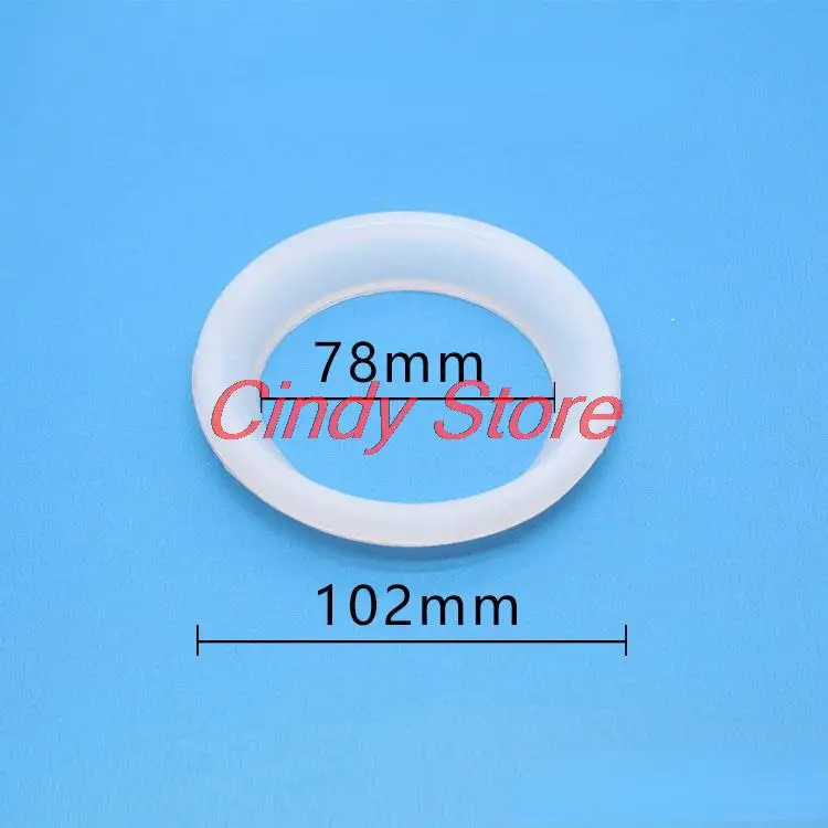 1PC Silicone Rubber Gasket Seal for Electric Water Heater Heating Tube Flange Drain Outlet Silicone Seal Ring Parts