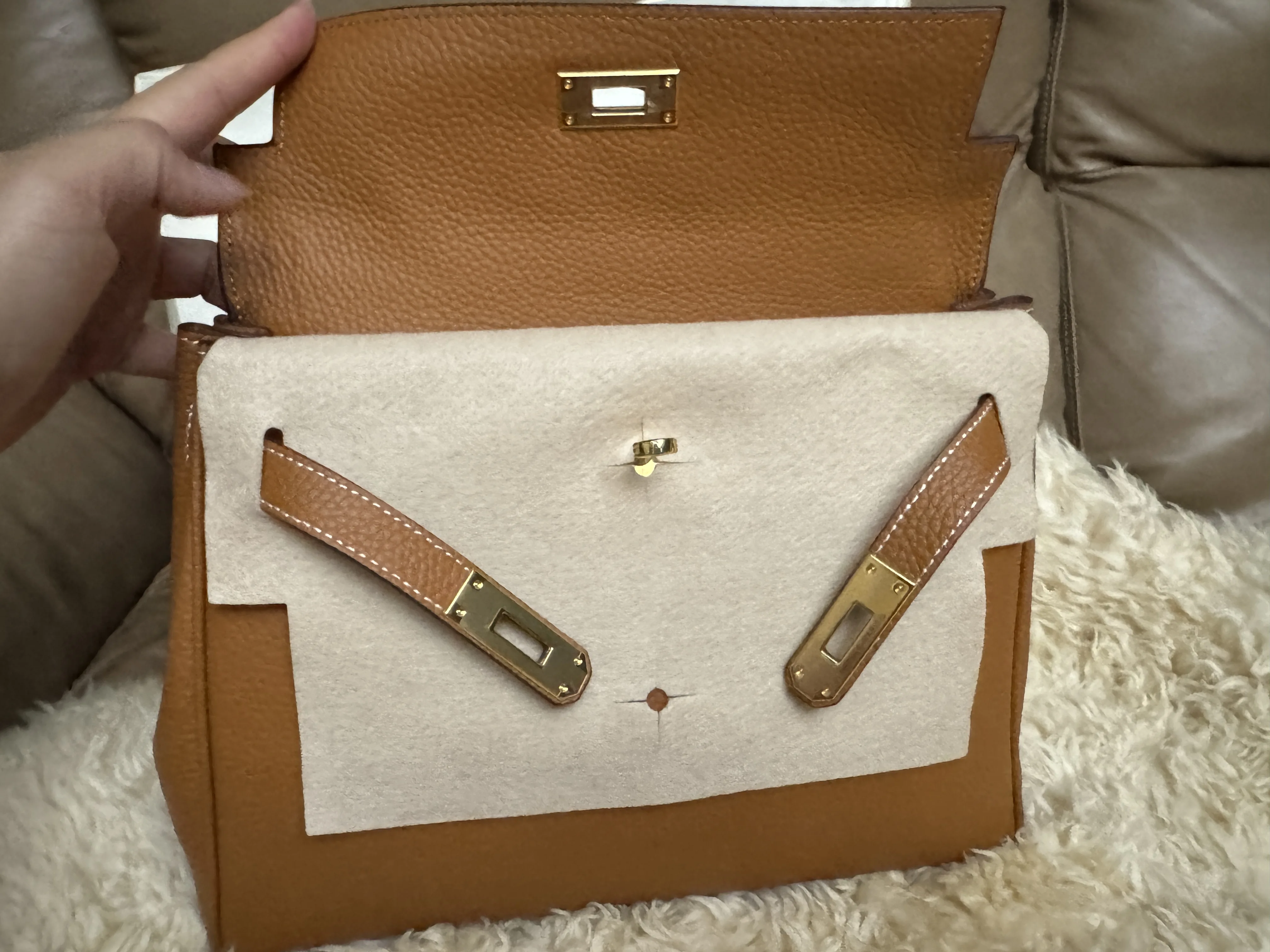 Felt Bag Protectors for Ke 25 28 Designer Handbags Women's Bag Accessories