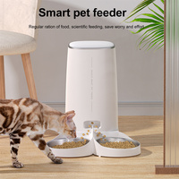 4L Automatic Pet Feeder Smart Control Cat Food Dispenser Wifi Intelligent Control Remote Automatic Cats Dogs Feeder Dry Food Box