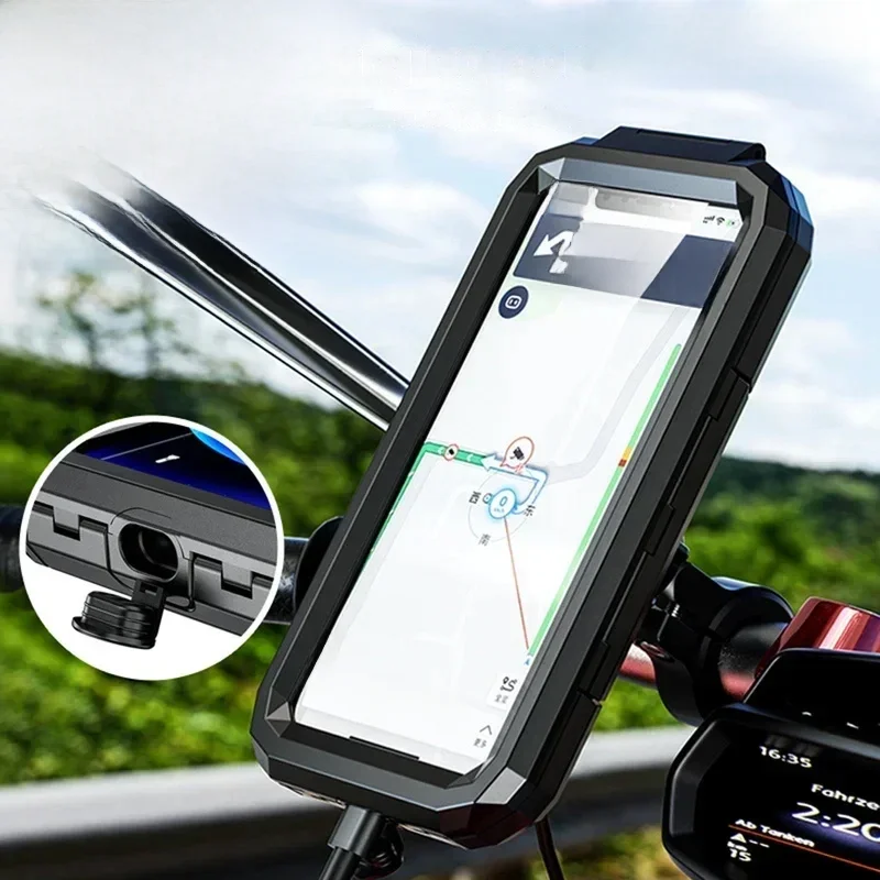 AliExpress VIKEFON Motorcycle Wireless Charger Holder QC 3.0 Fast Charging Motorbike Phone Waterproof Cellphone Bicycle