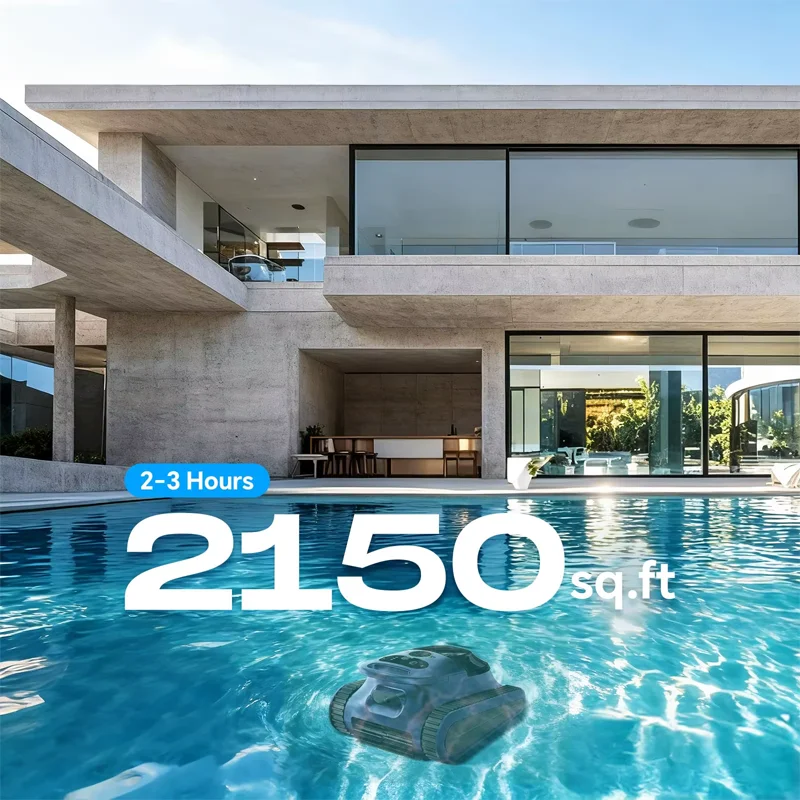 nettoyeur piscine robotisé seauto – vue détaillée