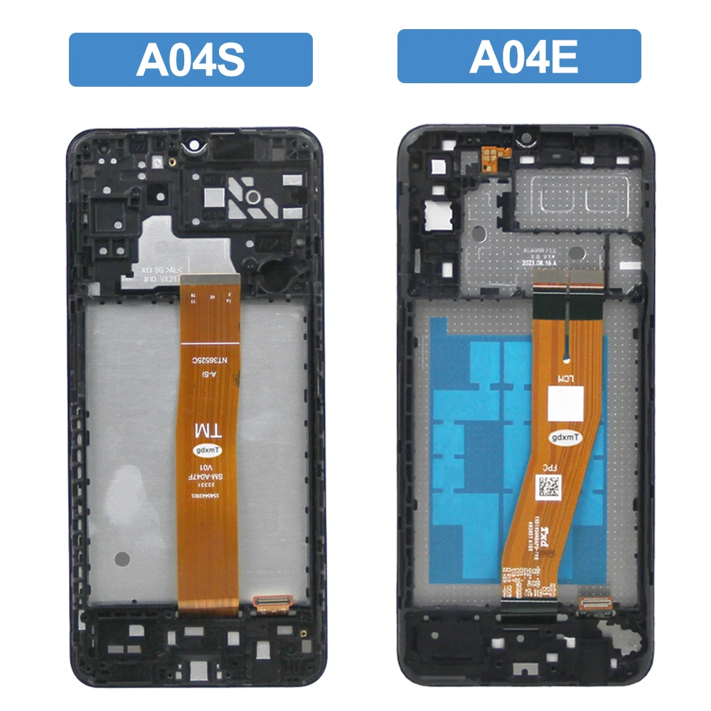 For Samsung A04s A047 SM-A047F Display Touch Screen Replacement Parts For Samsung A04E A042 SM-A042F LCD Digitizer Assembly