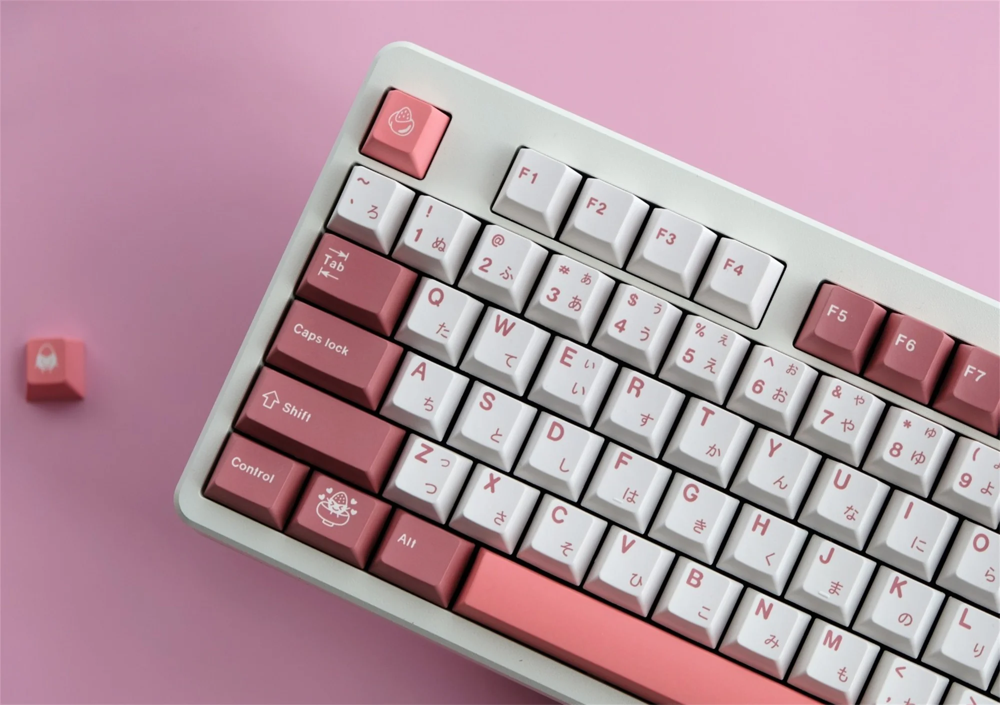 Keycaps personalizados para teclado mecânico, GMK Daifuku Keycaps, PBT Keycaps, Perfil cereja, DYE-SUB, 129 chaves