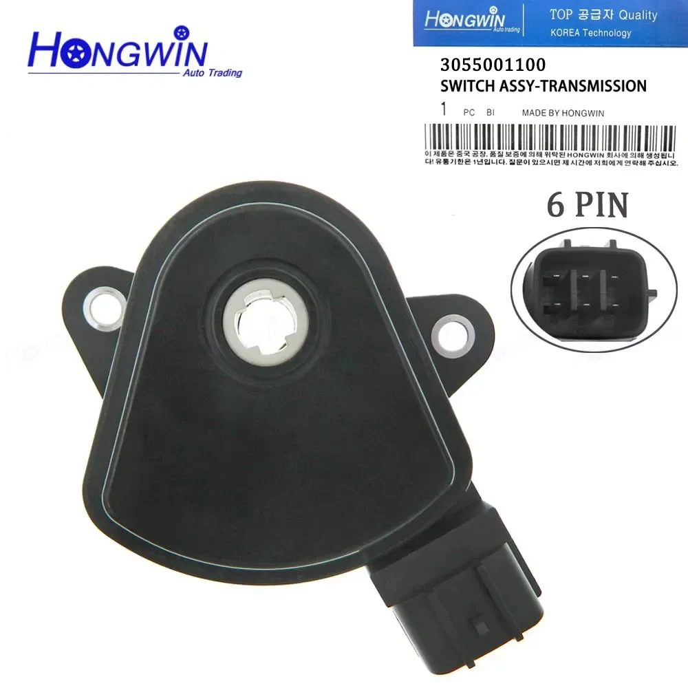 3055001100 New Transmission Safety Gear Shift Switch A/T 6AT For Geely Atlas Emgrand EC8 X7 Sport GC9 GT GX7 3055001100 