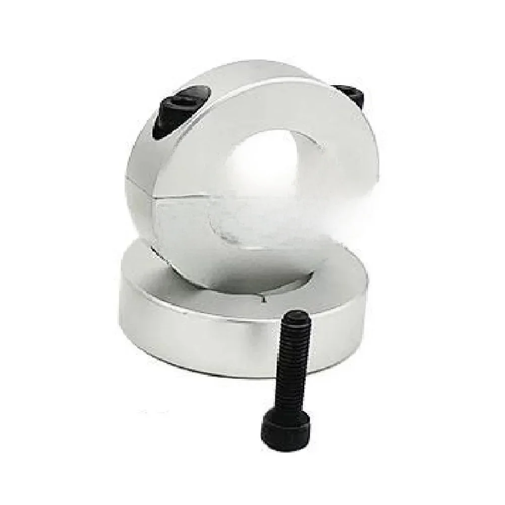 Anneaux fixes en alliage d'aluminium, 13mm/15mm/16mm/20mm/25mm/30mm, Type de pince, collier à Double arbre fendu, marque 2025, nouveau
