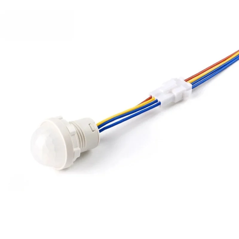 Module de capteur infrarouge Mini détecteur PIR contrôleur de commutateur intelligent capteur humain tête de balayage manuel AC 85-265V éclairage LED intérieur à la maison