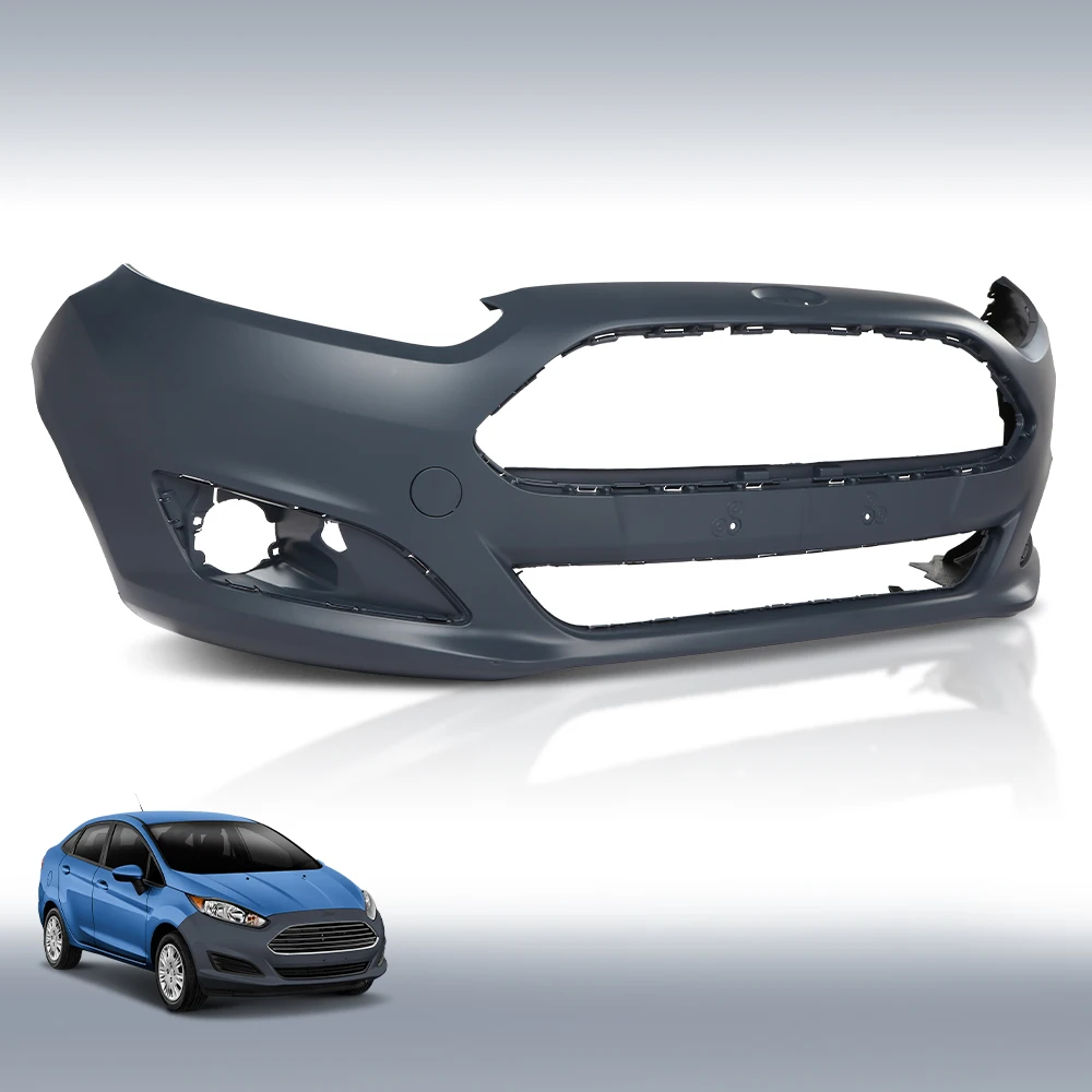 

Car Front Bumper Cover Black Replacement Fit for 2014-2019 Ford Fiesta Fo1000693 D2Bz17757Ab Pp Strong Durable Sturdy Exterior