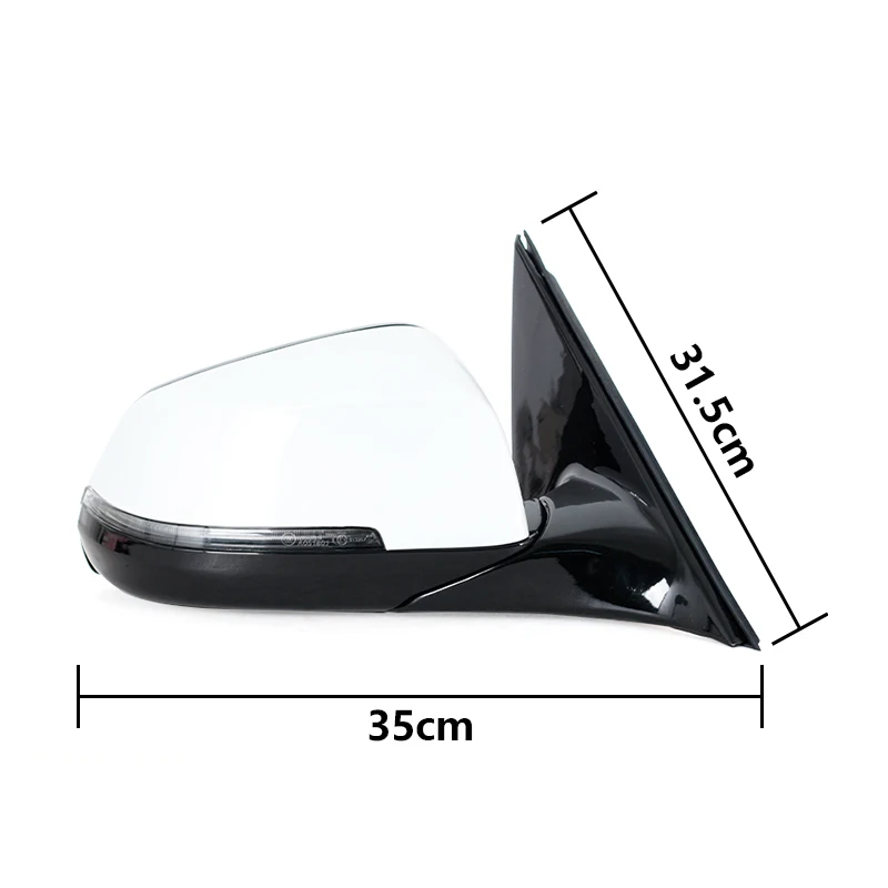 Car Accessories For BMW F10 2013 2014-2016 Auto Power Heated Fold Turn Signal Mirror Assembly Mirror Electric Folding Heating