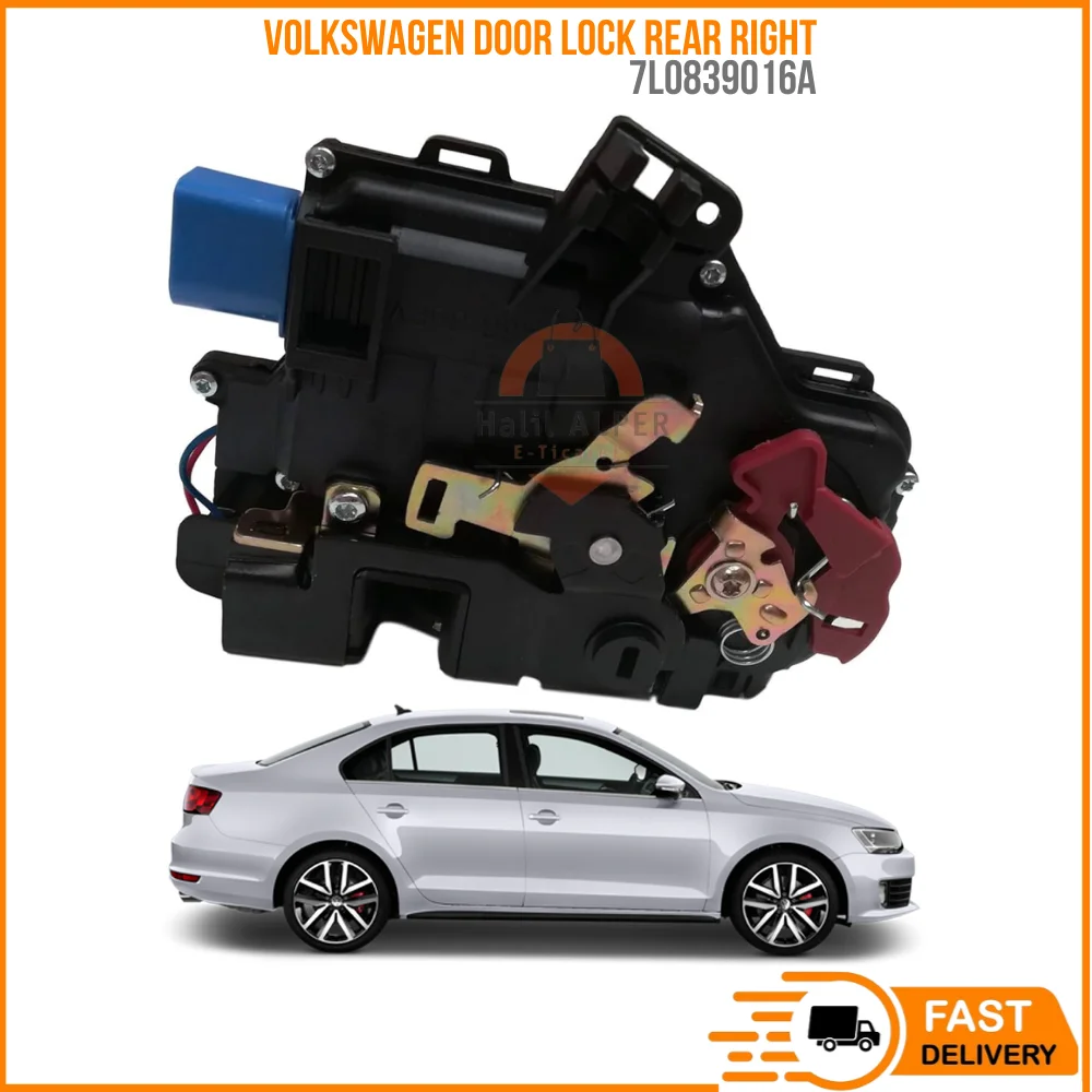 

FOR DOOR LOCK REAR RIGHT GOLF VI-JETTA-CADDY-TOURAN-TOUAREG-OCTAVIA-TOLEDO-ALTEA OEM 7L0839016A SUPER QUALITY HIGH SATISFACTION