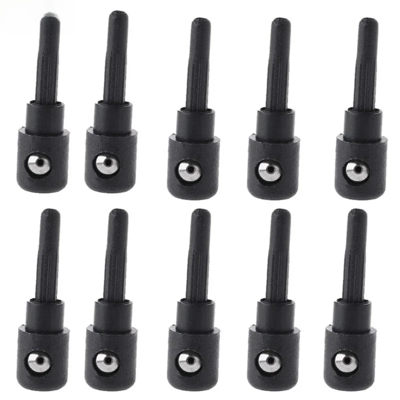 Buse de jet de lave-glace arrière de voiture noire, jet d'eau pour VW Golf, Polo, Touran, Tiguan, Skoda, Audi, Seat, 3B9955985A, 1 pièce, 3 pièces, 5 pièces, 10 pièces