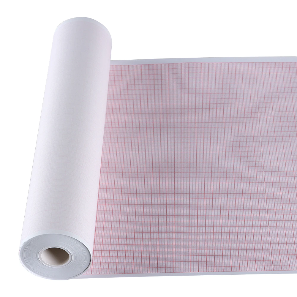 

210mm*20m Printing Paper Accessories for ECG1200G Electrocardiogram EKG Thermal Recording Roll Paper for CONTEC ECG Machine