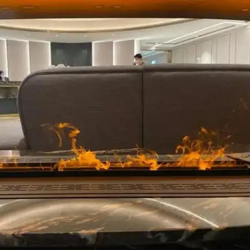 

5 year warranty automizing steam mist water vapor electric fireplace 3d flame effect fire
