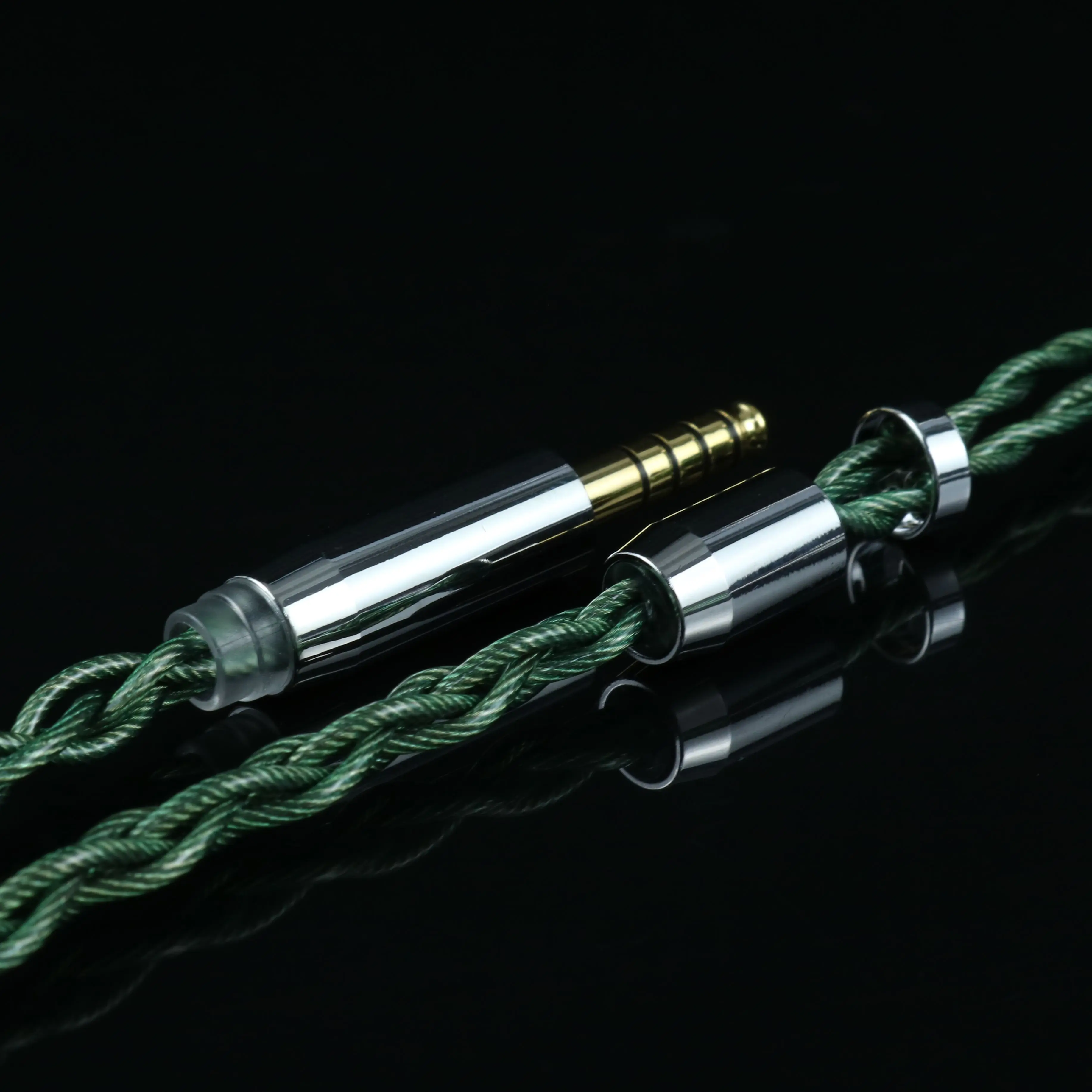 XINHS Summer Elves 7N Single Crystal Kupfer HiFi-Kopfhörer-Upgrade-Kabel, geeignet für 0,78 mm QDC für M5 Olina Fudu DZ4 Quintet F1 Pro – Detail 4