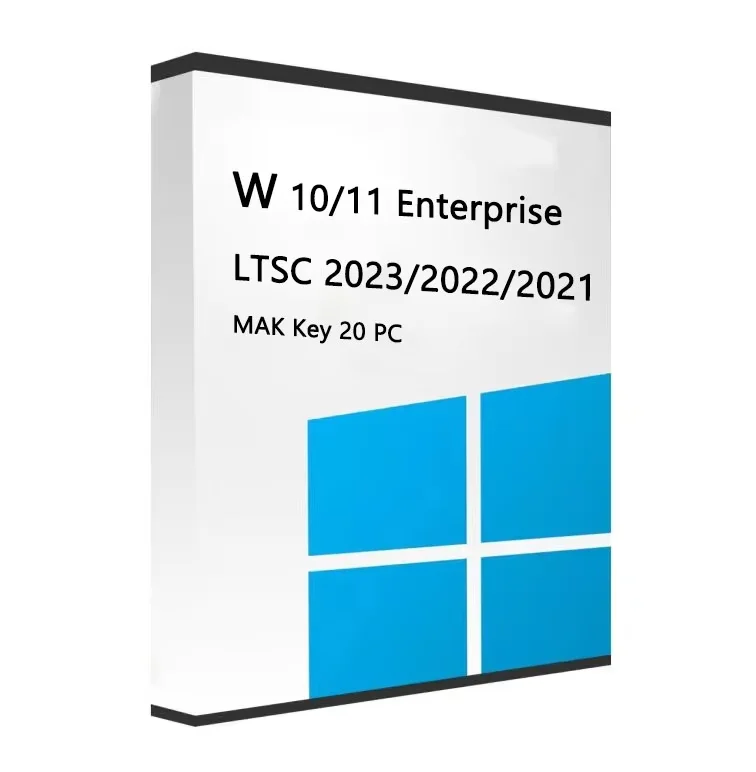 W 10/11 Empresa LTSC 2023/2022/2021 Chiave MAK 20 PC Chiave W