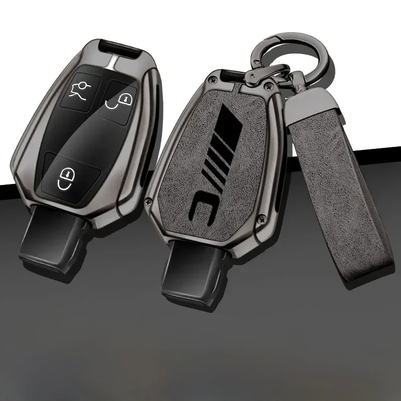 Étui pour clé de voiture en alliage de Zinc, protecteur de télécommande pour Mercedes Benz classe C, pour Mercedes Benz C300 C260 C200 C180