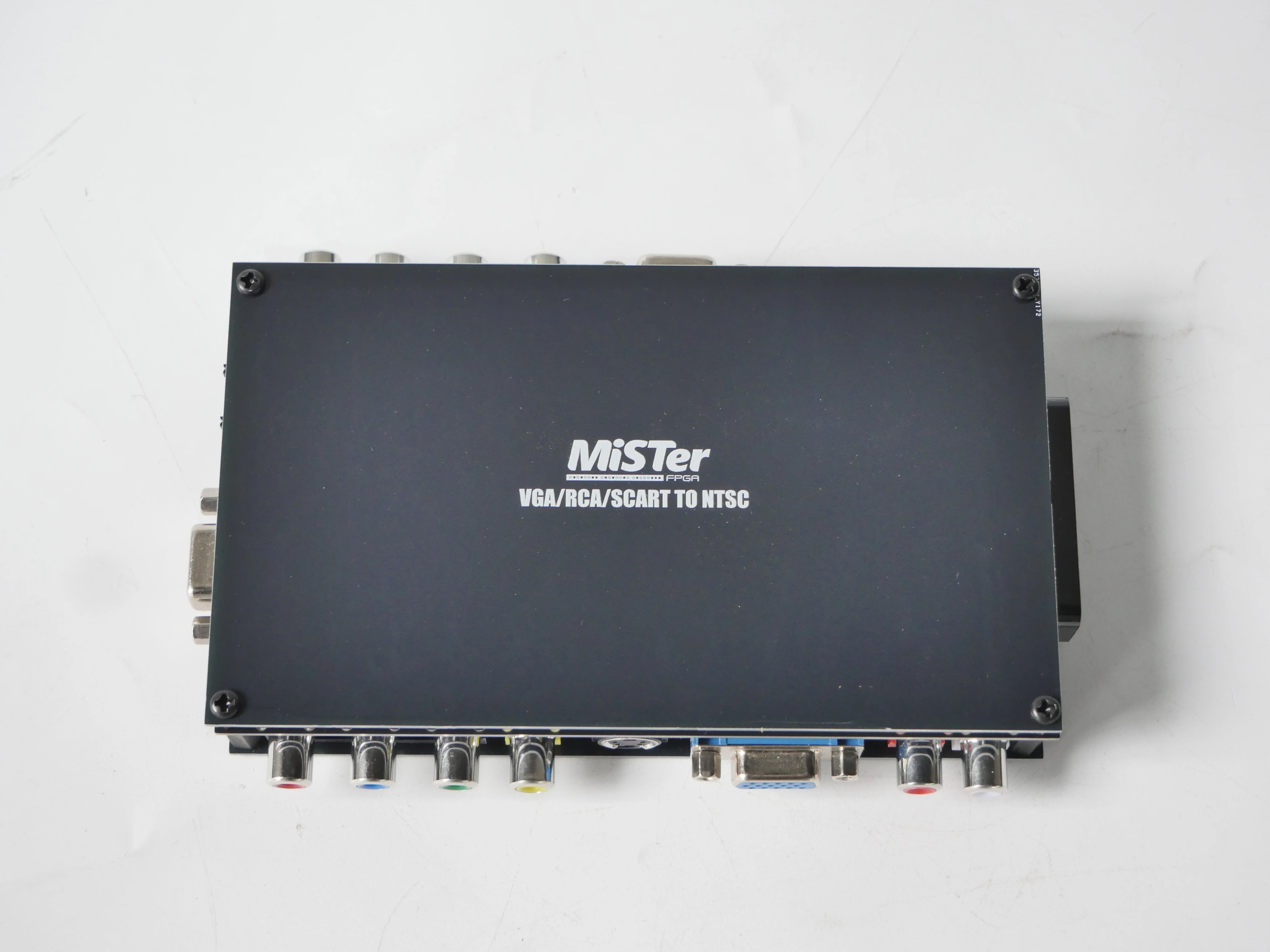 

Low resolution computer VGA MiSTer RGBS RGBHV European standard Scart to S terminal color difference cvbs support GUNCON