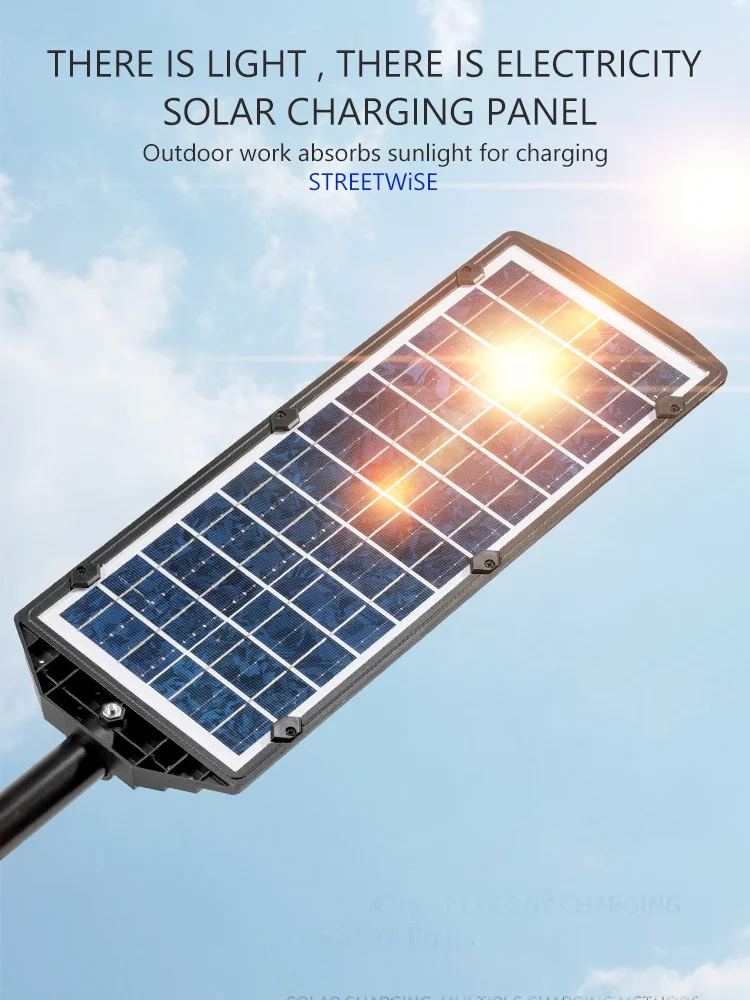 New 1000000 Lumen 713 LED Lamp Solar Street Light Outdoor Lighting Garden Path Yard IP65 Waterproof Remote Control Lights