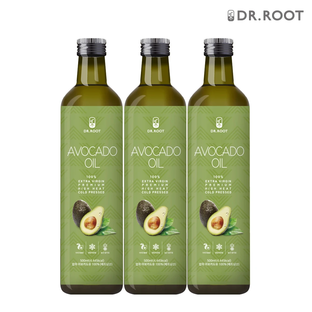 Dr. root cryogenic pressed Abo catoo oil 500ml 3 bottles