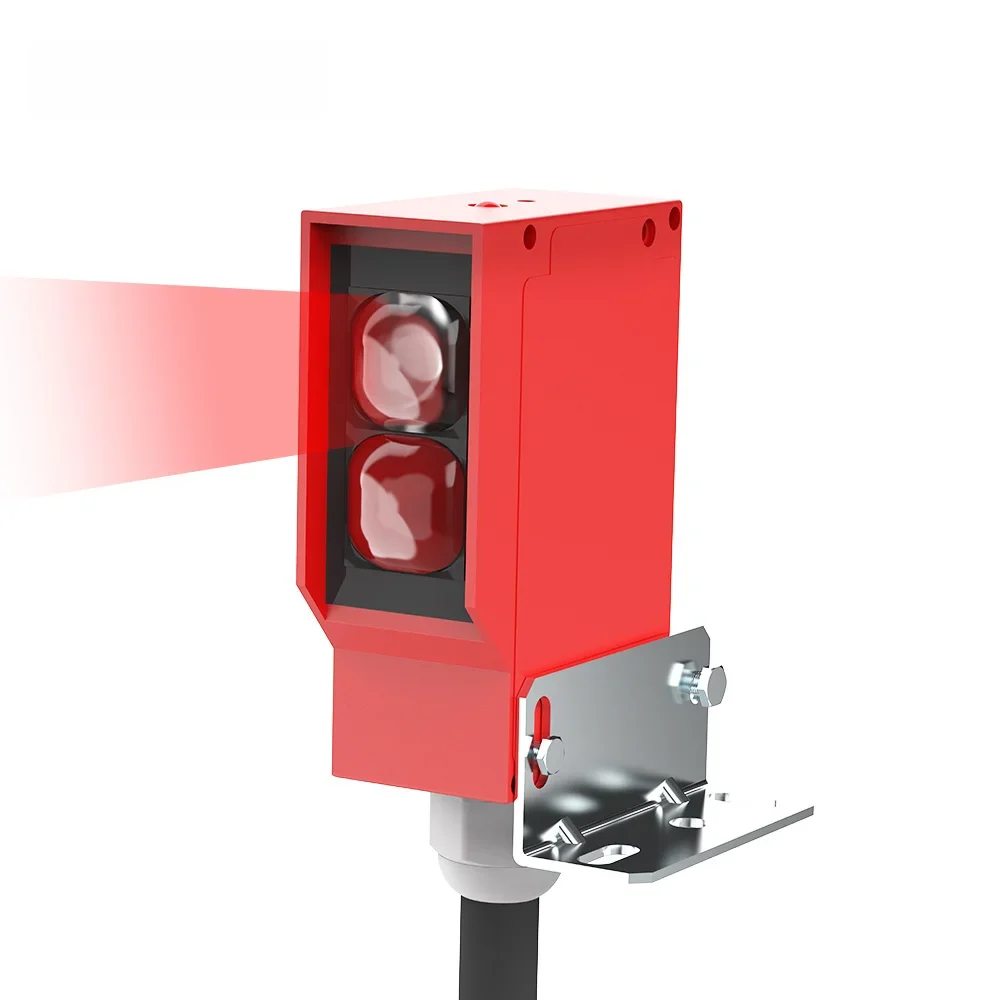 GTRIC kwadratowy czujnik fotoelektryczny optyczny przełącznik na podczerwień odbicie rozproszone IP67 wodoodporny 24-220 V AC DC uniwersalny 7 m odległość — zdjęcie produktu 7