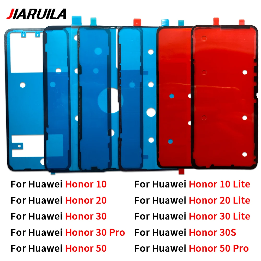 For Huawei Honor 50 30S 20 10 Lite Pro Back Door Waterproof Tape Glue Back Battery Cover Sticker Adhesive Back glue