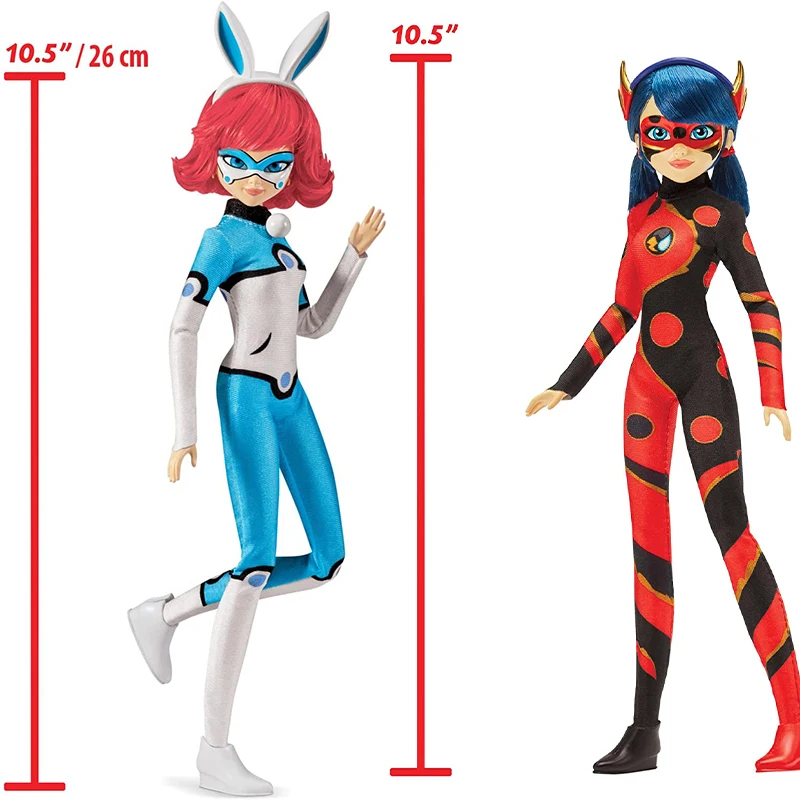 Original Miraculous Doll Toy 26cm Anime Figure Collectible Figurines Action Figure Children Birthday Gift Toy Fashion Doll Model