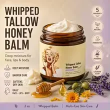 Butter Cream Honey Moisturizing Supplement (suitable for Face/lips/body) Lavender Fragrance