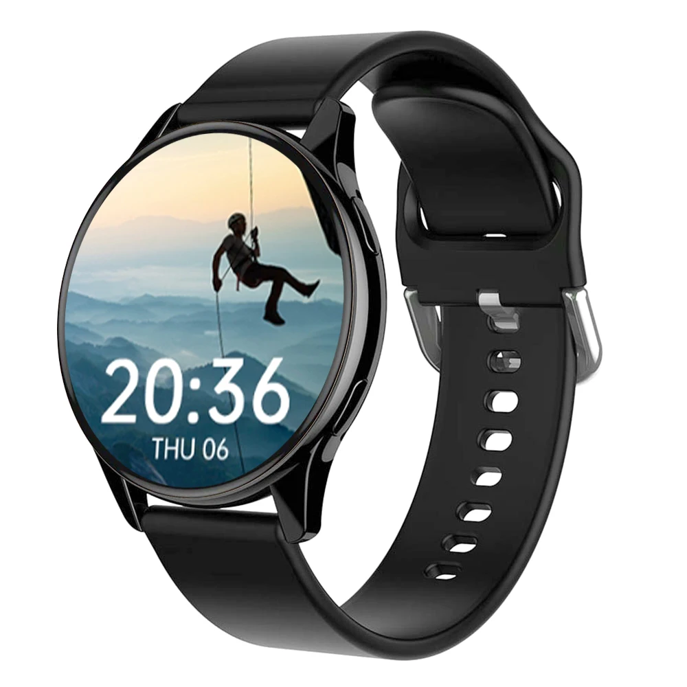 T2 Pro Smart Watch uomo donna schermo rotondo HD da 1.28 pollici FitPro APP quadrante dinamico 3D carta da parati personalizzata chiamate Bluetooth