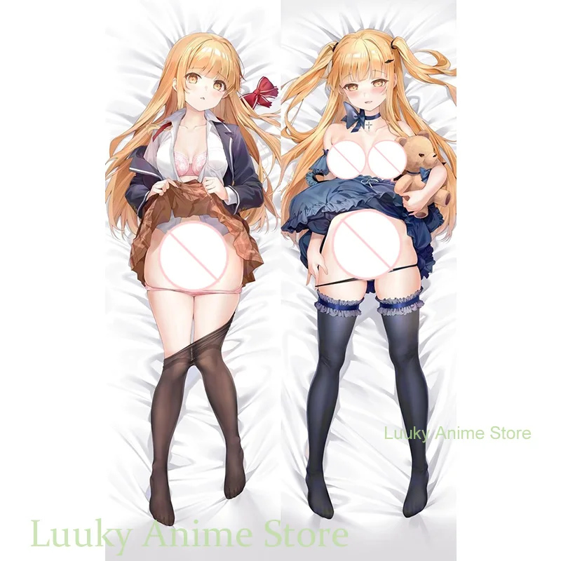 

Dakimakura Shiina Mahiru Anime Double Sided Print Life size Body Pillow Cover Pillowcase