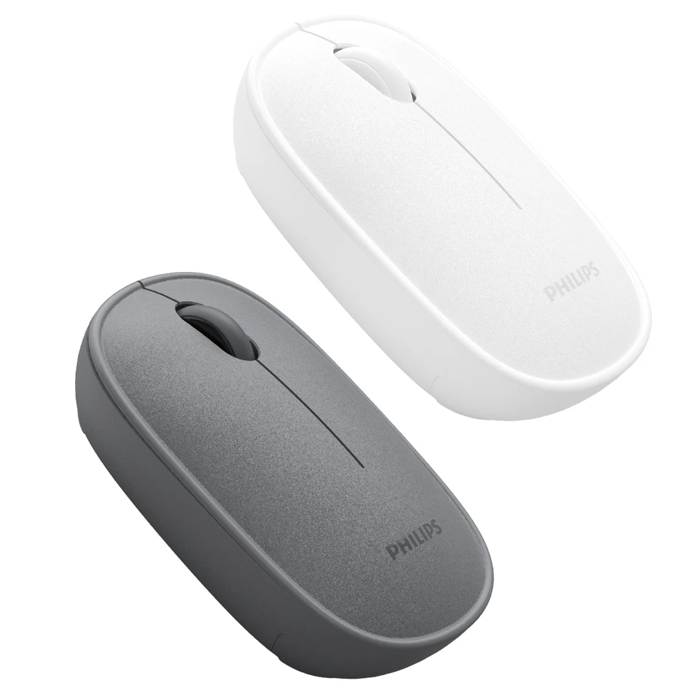 Philips SPK7368 Low noise wireless mouse (white/white)