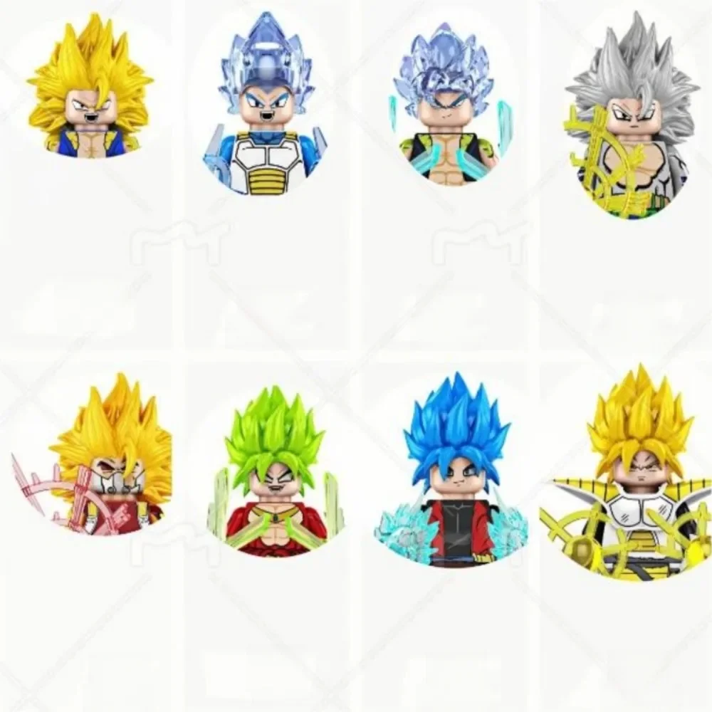 WM6180 TP1014 japon aventure émissions de télévision Mini blocs de construction briques avec balles figurines d'action jouets éducatifs pour enfants cadeaux