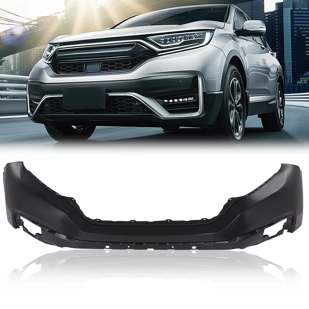 غطاء المصد العلوي الأمامي فآسيا مناسب لـ 2020 2021 2022 Honda Cr-V بلاستيك عالي الجودة أسود Ho1014106 حماية كاملة متينة #1
