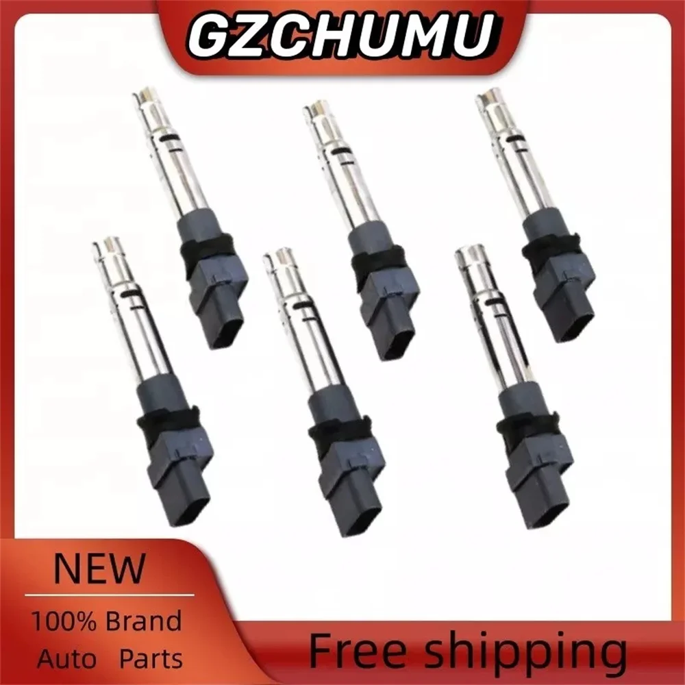 6/4/1 PCS Ignition Coil 022905715A For VW EOS Touareg Golf Passat R32 Audi A3 TT Quattro