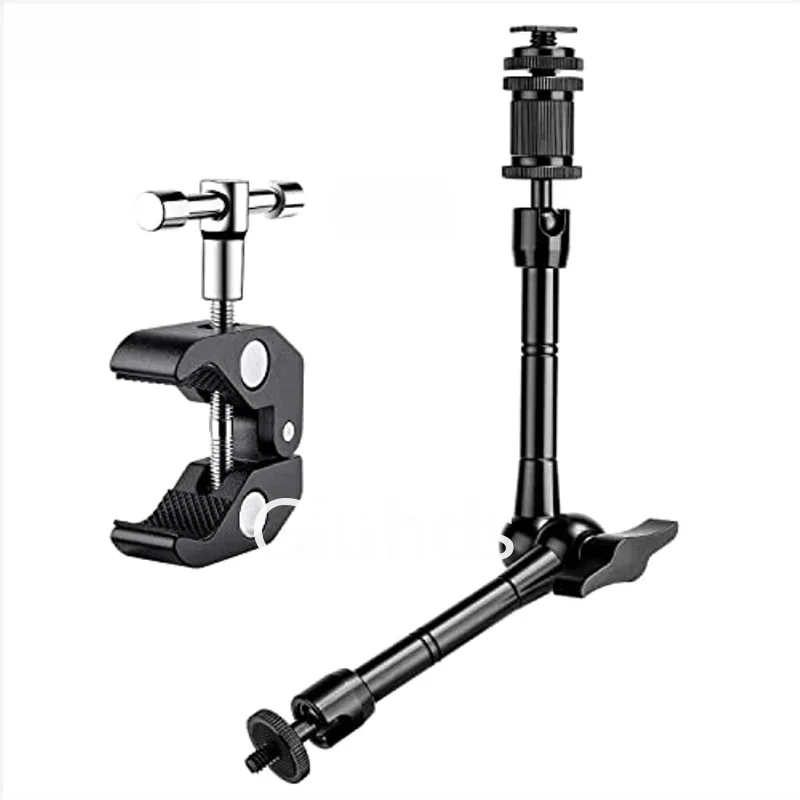 Magiczne ramię przegubowe Metalowy regulowany super zacisk do akcesoriów do lustrzanek cyfrowych LED Light LCD Video SLR — zdjęcie 2