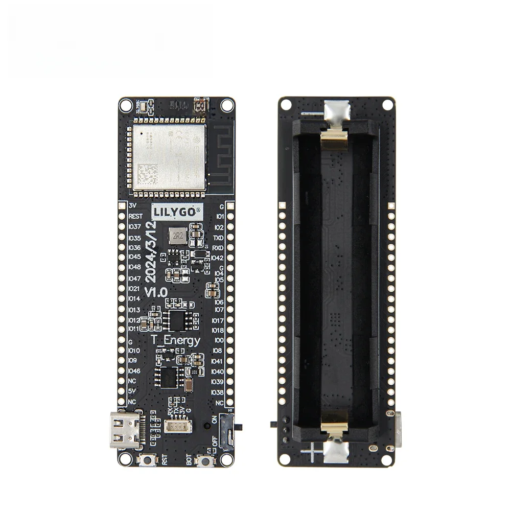 LILYGO® T-Energy-S3 ESP32-S3 płyta rozwojowa 16MB Flash WIFI moduł bezprzewodowy Bluetooth z ładowaniem Chip 18650 uchwyt baterii — zdjęcie produktu 7